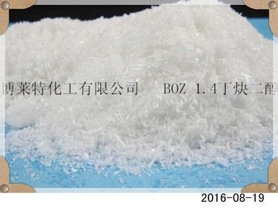 Brightener per rivestimento di nichel primario BOZ ((2-Butine-1,4-Diol) Cas 110-65-6 Cristallo bianco